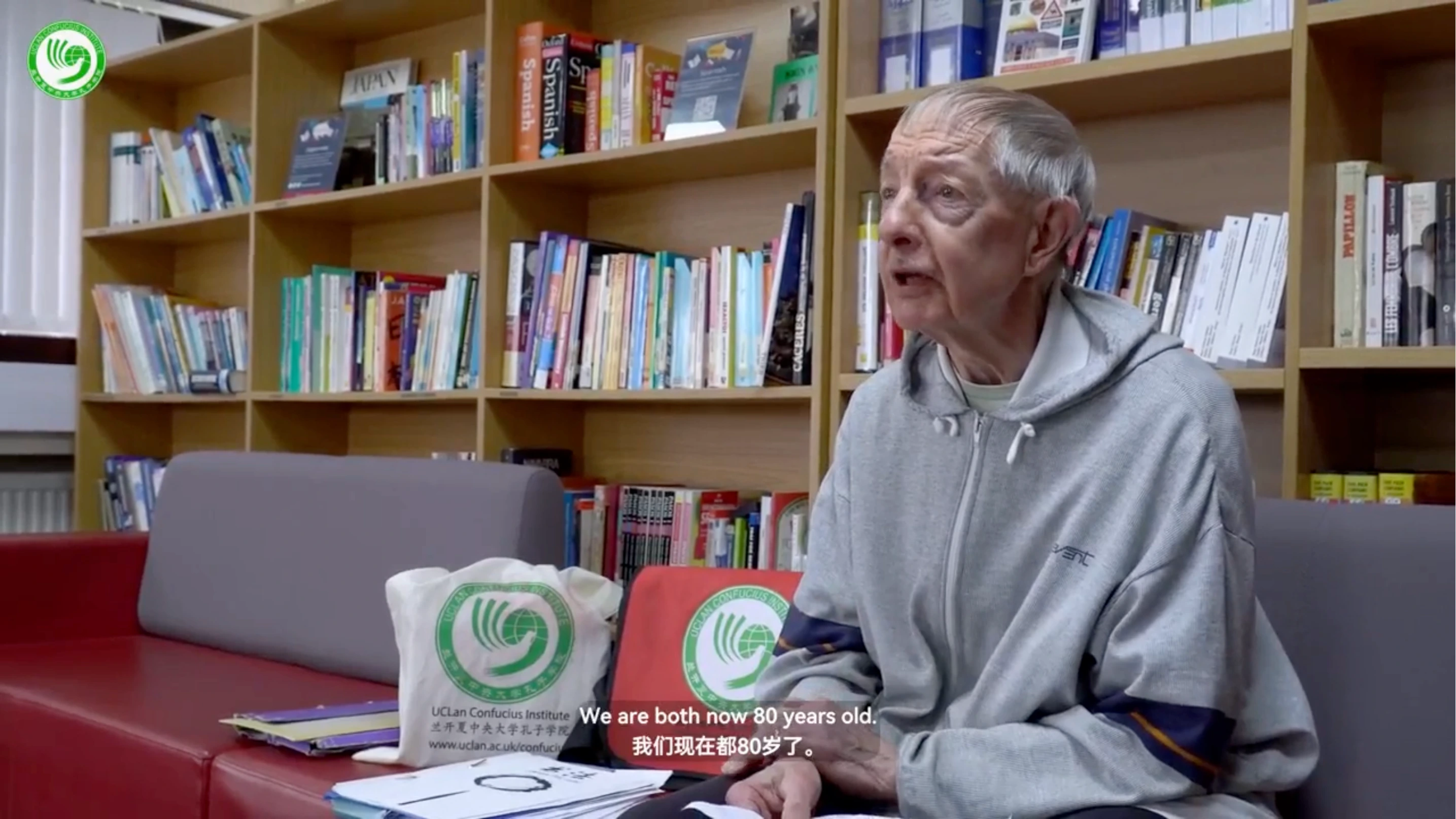 Grandpa George and UCLan CI award-winning short film